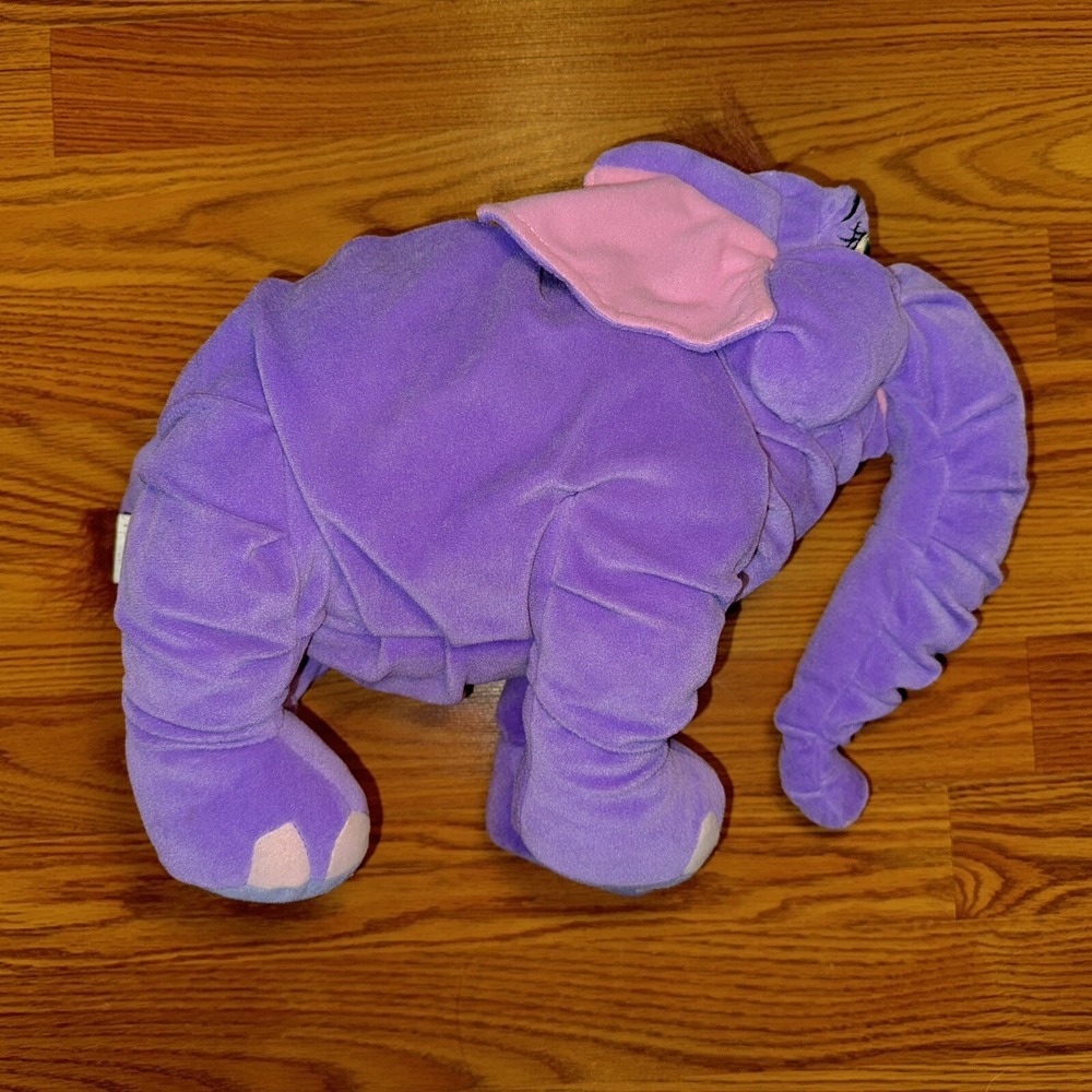 Disney Jungle Book Winifred Mom Purple Elephant Plush Stuffed Rare Hard To Find